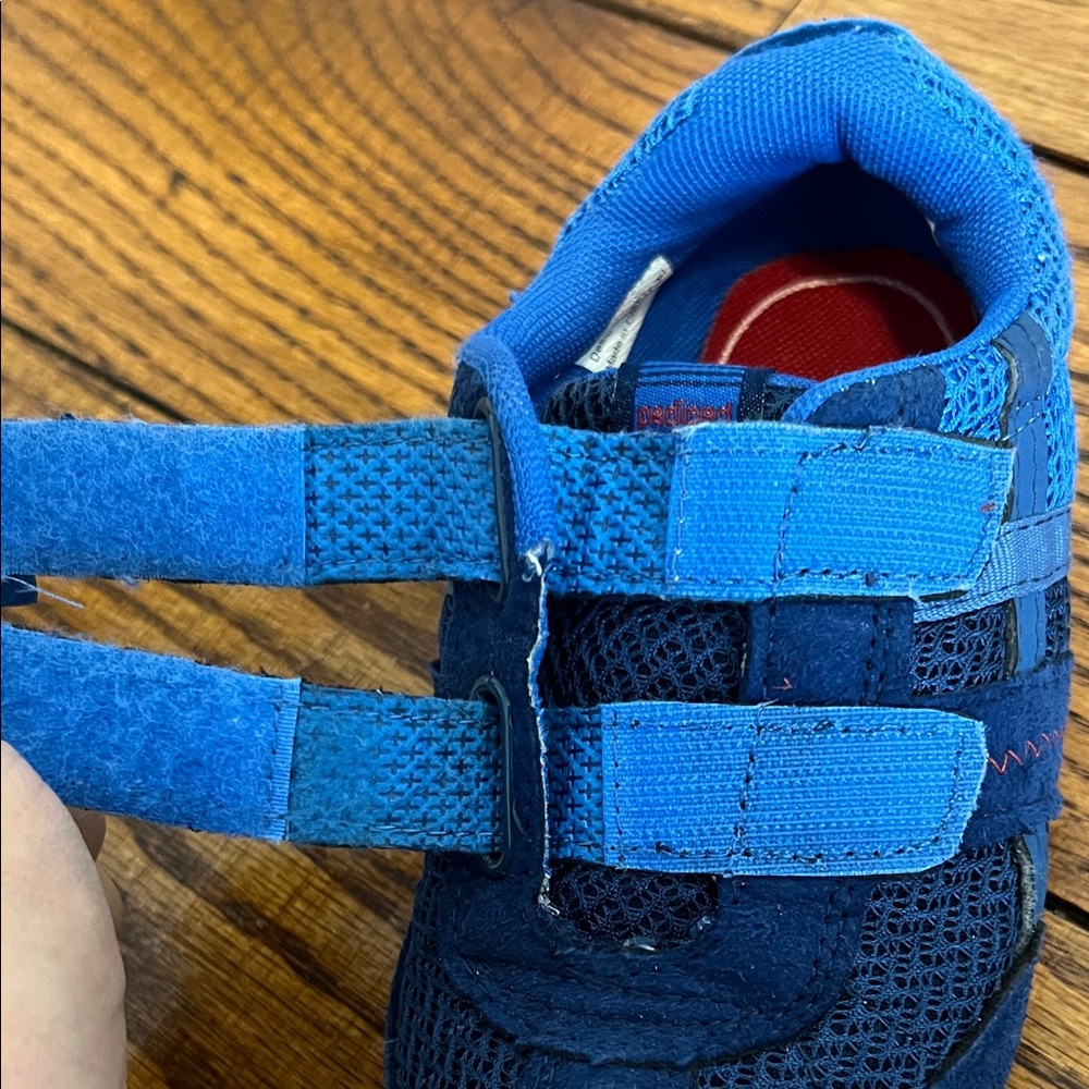 Pediped Kids Blue Sneakers - Picture 10 of 15